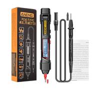 SATMW A3006 4000 Points multimètre de Type Stylo Multifonctionnel testeur de Tension AC/DC Ohm Hz détecteur de Ligne d'incendie zéro Outils électriques - avec boîte