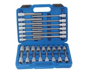 SATRA HEX 1/2" clés à douille 30 pcs.