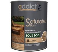 Saturateur Acrylique - ADDICT - Incolore - 1L - Protection Bois - Intérieur/Extérieur