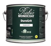 Saturateur bois d'extérieur Rubio Monocoat DuroGrit, Teinture & Scellant - Prairie Dust | 1 couche, protection UV pour terrasses, clôtures & meubles | Échantillon 2,5L