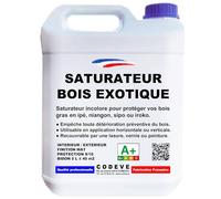 Saturateur Bois Exotique - Codeve Bois - 5L - Intérieur/extérieur - Pour La Protection D'un Bois Exotique En Ipé, Cumaru Sipo Ou Iroko.