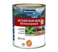 Saturateur bois extérieur - 0,75L - Chêne brûlé - Environnement BLANCHON