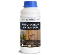 Saturateur Bois Exterieur - Codeve Bois - 1L - Intérieur/extérieur - Non Filmogène Pour Bois Extérieurs Soumis Aux Uv Et Intempéries.
