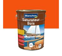 Saturateur bois pour terrasses et menuserie extérieures - 5 L - Miel BLANCHON