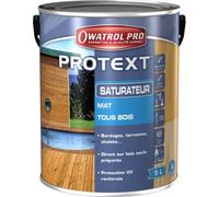 Saturateur Protext - Owatrol Pro - 5 Litres - Teinte : Marron Autoclave