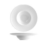 Saturina 6 Assiettes K-Bowl Napoli En Porcelaine Blanche 27 Cm