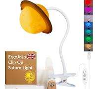 Saturn Lampe Clip Veilleuse LED Dimmable pour Bébé Enfant 7 couleurs