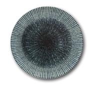 Saturnia Lot de 6 assiettes plates Space en porcelaine 28 cm