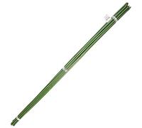 SATURNIA Tuteur tige en bambou plastifié Ø 8-10 mm x 120 cm (paquet de 10 unités)