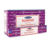 Satya - Sunrise, lot de 12 boîtes d'encens x 15 g