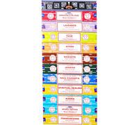 Satya - Bâtons d'encens - 15g x 12 boîtes - 180 g