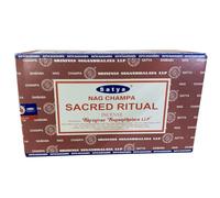 Satya Lot de 240 bâtons d'encens Sacred Ritual - Mélange sacré pour cérémonies et protection spirituelle (12 x 20)