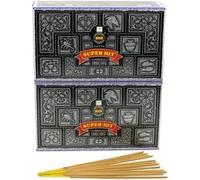 Satya Nag Champa Paquet de bâtonnets d'encens Super Hit, Lot de 24