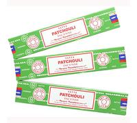 Satya Bâtonnets d'encens Nag Champa Patchouli – Lot de 3 paquets