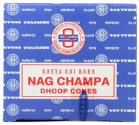 Satya Nag Champa Sai Baba Cônes d’encens, 12 cônes