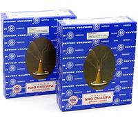 Satya Sai Baba Nag Champa Cônes d'encens Nagchampa - 24 boite = 288 cônes
