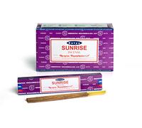 Satya - Sunrise, lot de 12 boîtes d'encens x 15 g
