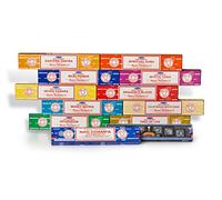 Satya VCINC1000 Lot de 12 Paquets d'encens Assortis B 15 g