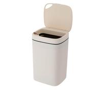 SAUADY Poubelle automatique en plastique avec capteur - 16 l - Peut être utilisée dans les cuisines, les chambres, les salles de bains - 23 x 20 x 36 cm