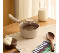 SAUCEPAN STUDIO - Casserole En Aluminium Moulé Avec Revêtement En Céramique Sable