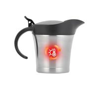 Saucière de 450 ml avec couvercle en acier inoxydable à double paroi pour buffets, salades, réunions, fêtes, restauration dans la cuisine, hôtel, R
