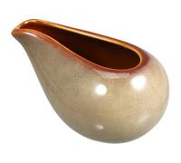 Saucière en Céramique 100ml, pour Sauce et Salade, Élégante | Finition Émaillée, Aspect Lisse et Raffiné, Résistante à L’usure, Service Chaud ou Tiédi