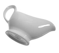 Saucière en Céramique Blanche, pour Sauces et Dips Petit Pichet | Récipient de Service, Usage Restaurant et Barbecue Extérieur, Conserve Olives et Fruits, Format Compact