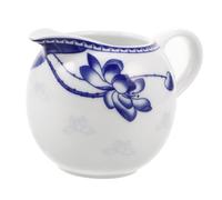 Saucière en Porcelaine Bleu et Blanc, Verseur de Sauce Décoratif