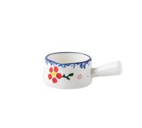 Saucière Mini pichet à café et lait avec poignée, pot sauce en céramique bouche pointue(Blanc)