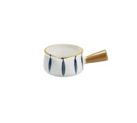 Saucière Mini pichet à lait avec poignée, pot sauce en céramique bouche pointue, récipient crème café(Yellow)