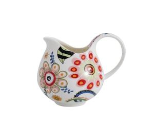 Saucière Pichet à lait en céramique peint la main de 250 ml, saucière avec poignée, récipient crème vintage for café