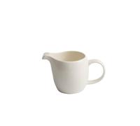 Saucière Pichet à lait et café en porcelaine blanche bec pointu avec anse, saucière polyvalente(Grand)