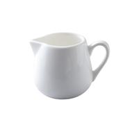 Saucière Saucière en céramique blanche avec anse, pichet à lait for sauces, salade(Moyen)