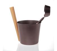 SAUFLEX Set Ensemble de seau et pelle en aluminium V-B065