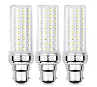 SAUGLAE Ampoules de Maïs LED 20W, Équivalent 150W Ampoule Incandescente, 2300LM, 6000K Blanc Froid, Ampoules à B22 Baïonnette, 3 Pièces