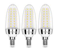 SAUGLAE Ampoules LED 15W, Équivalent 120W Ampoule Incandescente, 4000K Blanc Neutre, 1700 Lm, Ampoules à E14 Petite Vis Edison, 3 Pièces
