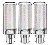 SAUGLAE Ampoules LED 26W, Équivalent 200W Ampoule Incandescente, 3000Lm, 3000K Blanc Chaud, Ampoules à B22 Baïonnette, 3 Pièces