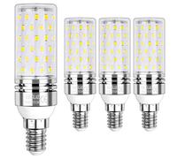 SAUGLAE LED Ampoule à Maïs 15W, 120W Équivalent Ampoules à Incandescence, 4000K Blanc Neutre, 1700LM, E14 Petite Edison Vis, 4-Pack