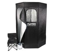 Sauna à domicile UFE Recovery Noir 90x90x180 cm Unisex