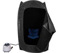 Sauna à vapeur et cabine, 2 litres, 1000 W, à quatre couches, isolée, pliable, tente de sauna portable et générateur de vapeur pour sauna, détoxification et soins corporels