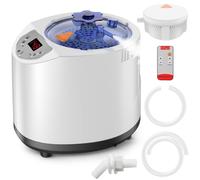 Sauna à vapeur portable de 3 litres, 1200W, avec télécommande, minuterie et 15 niveaux de réglage