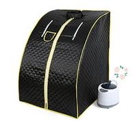 Sauna à Vapeur Sauna Pliable Cabine Portable Home Sauna Infrarouge Spa Tente Saunas avec le Contrôleur de Température à Distance Sauna Couverture de Sauna,98x80x70cm