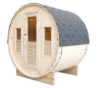 Sauna d'extérieur tonneau GAIA Bella