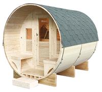 Sauna d'extérieur tonneau GAIA Luna