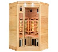 France Sauna – Sauna infrarouge Apollon Quartz angulaire 2-3 places