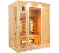 Sauna infrarouge apollon quartz 3 places - France sauna