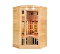 France Sauna – Sauna infrarouge Apollon Quartz angulaire 2-3 places