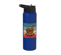 Sauna relaxation rajeunissement détoxification sauna Stainless Steel Insulated Water Bottle