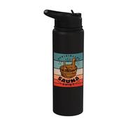 Sauna relaxation rajeunissement détoxification sauna Stainless Steel Insulated Water Bottle