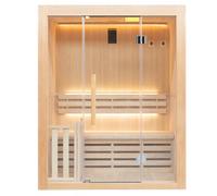 Sauna traditionnel Sense 3 places - Pack complet 4.5 kw